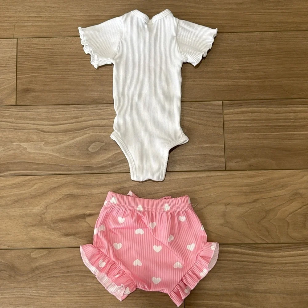 Daddy’s girl onesie & matching shorts
